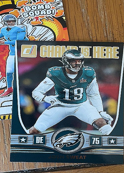 2025 Panini Donruss #CIH-JST Josh Sweat — front