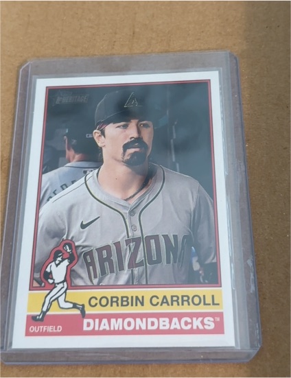 2025 Topps Heritage #232 Corbin Carroll — front
