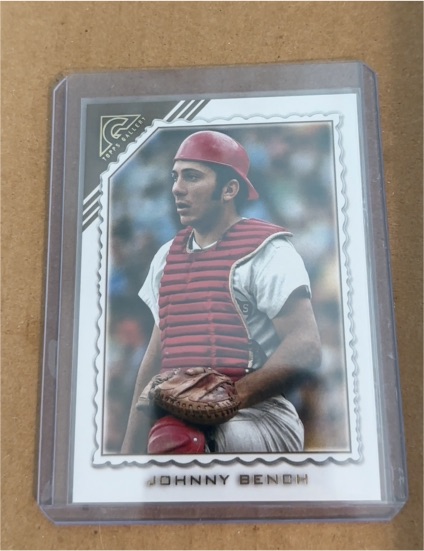 2022 Topps Gallery #143 Johnny Bench — front
