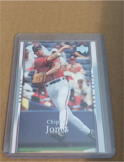 2007 Upper Deck First Edition #177 Chipper Jones — front
