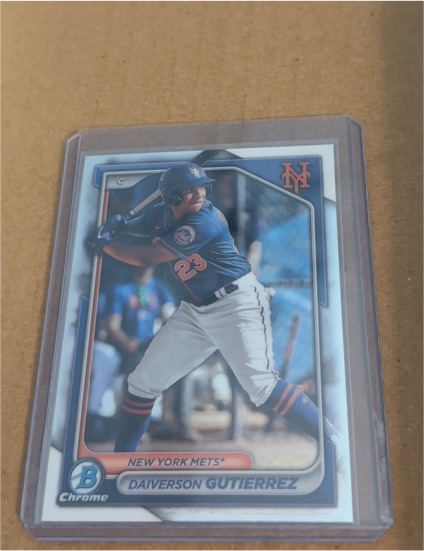 2024 Bowman Chrome #BCP-59 Daiverson Gutierrez — front