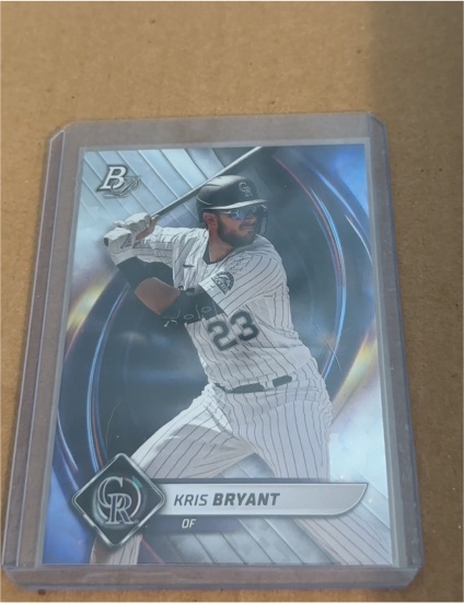 2022 Bowman Platinum #20 Kris Bryant — front