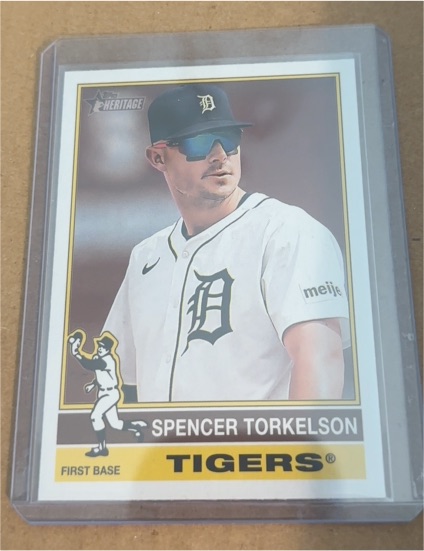 2025 Topps Heritage #81 Spencer Torkelson — front