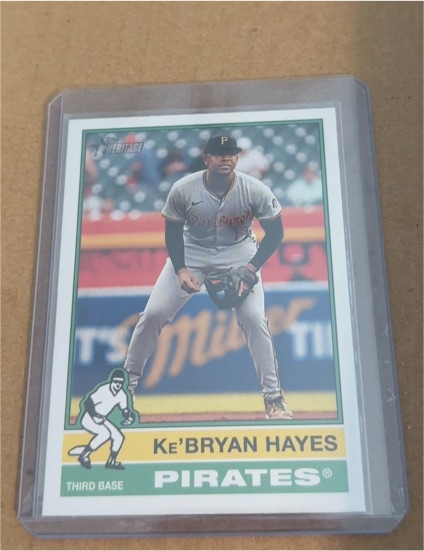 2025 Topps Heritage #360 Ke'Bryan Hayes — front