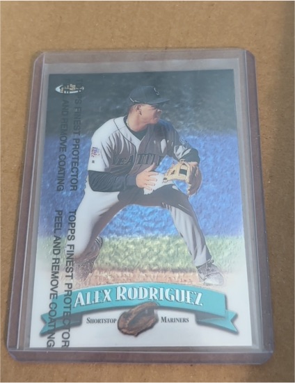 1998 Topps Finest #157 Alex Rodriguez — front