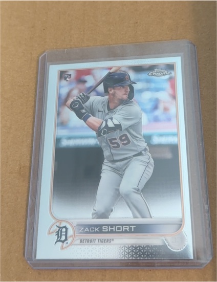 2022 Topps Chrome #86 Zack Short — front