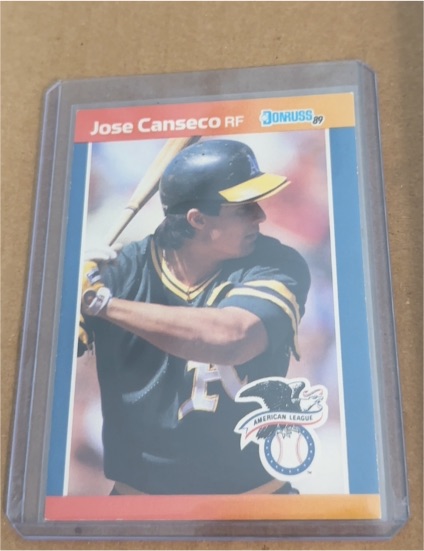1989 Donruss All-Stars #2 Jose Canseco — front
