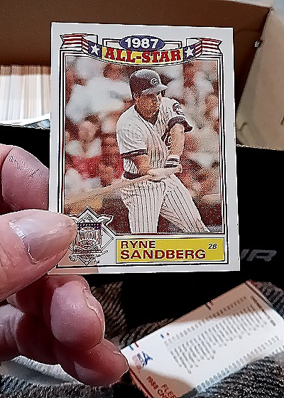 1988 Topps ALL-STAR #14 Ryne Sandberg — front