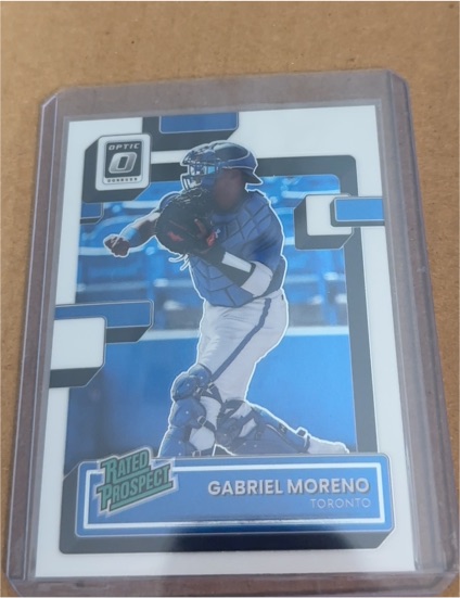 2022 Donruss Optic #RP-4 Gabriel Moreno — front