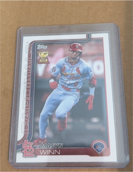2025 Topps Series 1 #22 Masyn Winn — front