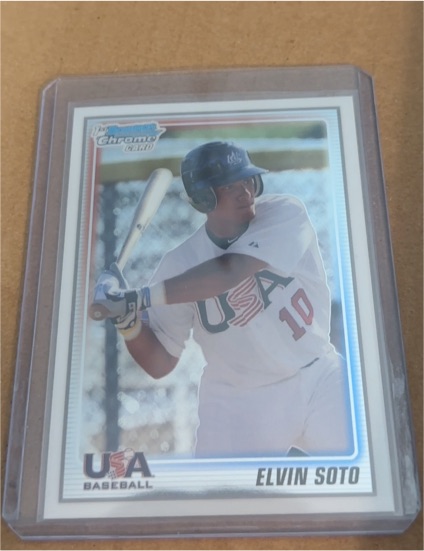 2010 Bowman Chrome #USA-16 Elvin Soto — front