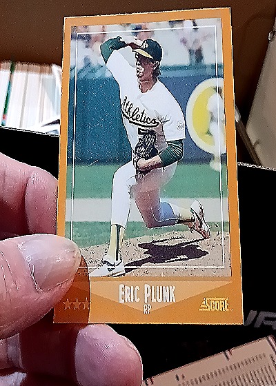 1988 Score #RP Eric Plunk — front