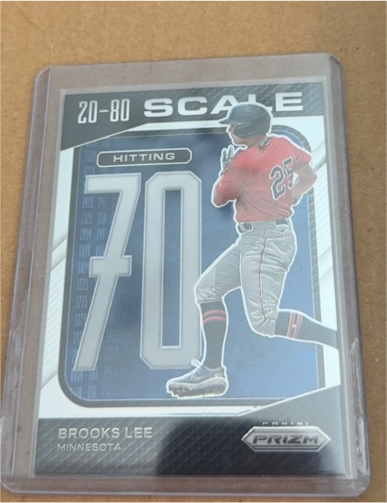2023 Panini Prizm 20-80 Scale #SC20 Brooks Lee — front