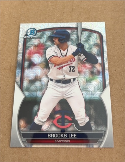 2023 Bowman Chrome Prospects Mojo Refractor #BCP-248 Brooks Lee — front