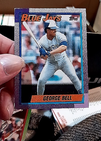 1990 Topps #170 George Bell — front