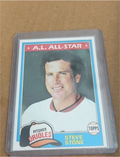 1981 Topps #520 Steve Stone — front