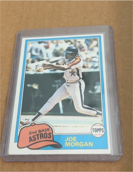 1981 Topps #560 Joe Morgan — front