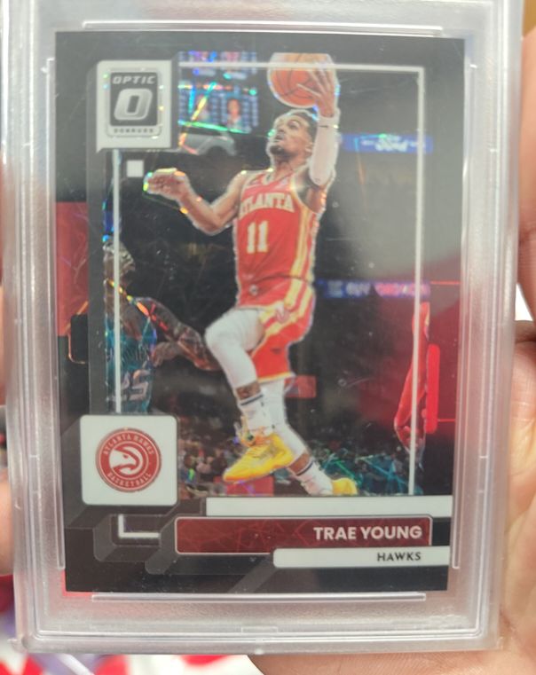 2022-23 Panini Donruss Optic #127 Trae Young — front