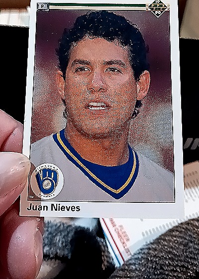 1990 Upper Deck #648 Juan Nieves — front