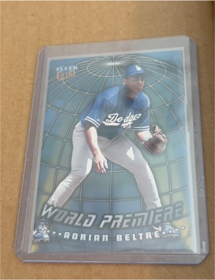 1999 Fleer Ultra #7 WP Adrian Beltre World Premiere — front
