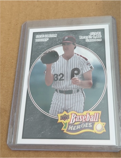2008 Upper Deck Baseball Heroes #139 Steve Carlton — front