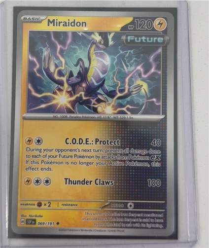 2024 Pokemon SV08: Surging Sparks #069 Miraidon — front