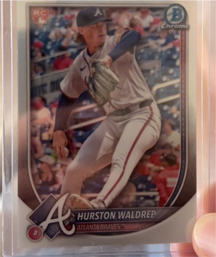2025 Bowman #61 Hurston Waldrep — front