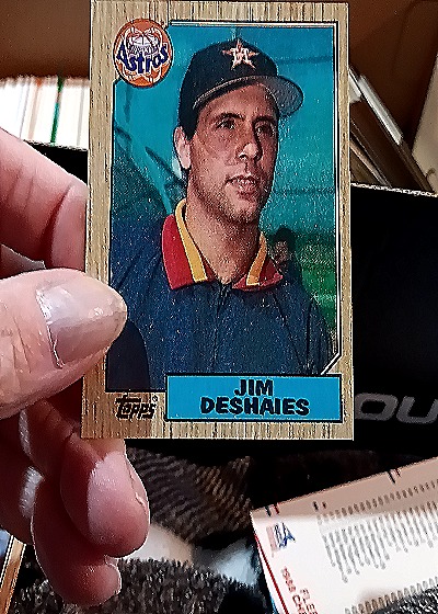 1987 Topps #167 Jim Deshaies — front
