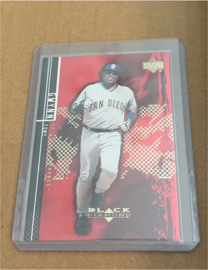 2000 Upper Deck Black Diamond #76 Tony Gwynn — front