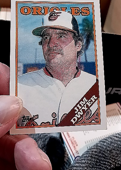 1988 Topps #521 Jim Dwyer Baltimore Orioles — front