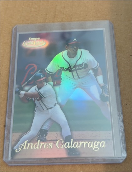 1998 Topps Gold Label Andres Galarraga — front