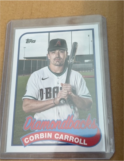 2023 Topps Archives 1989 Double Headers #89DH-9 Corbin Carroll Michael Harris II — front