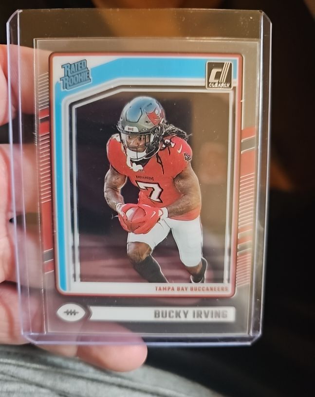 2024 Panini Clearly Donruss #86 Bucky Irving — front