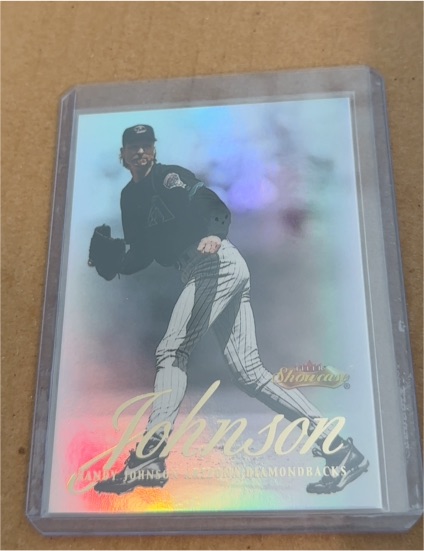 2000 Fleer Showcase #65 Randy Johnson — front
