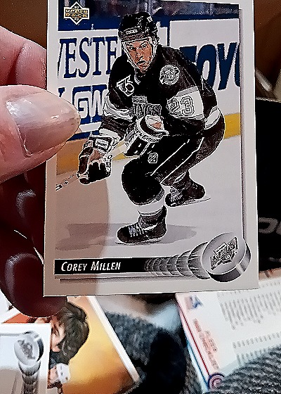 1992-93 Upper Deck #242 Corey Millen — front