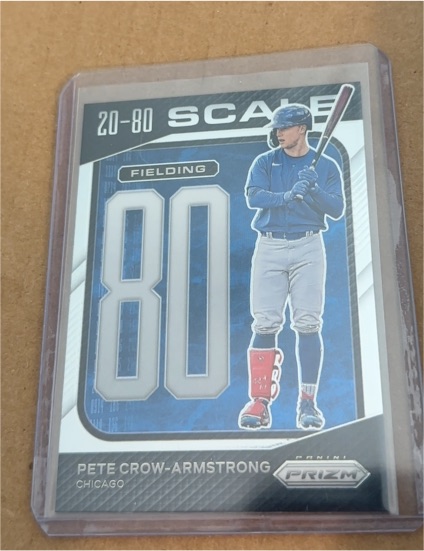 2023 Panini Prizm 20-80 Scale #SC5 Pete Crow-Armstrong — front