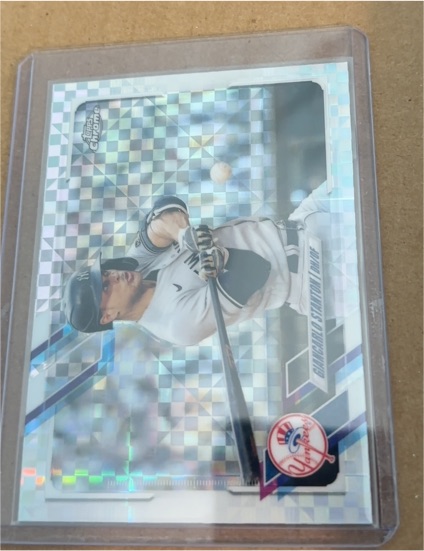 2021 Topps Chrome #54 Giancarlo Stanton — front