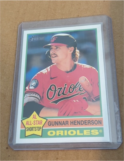 2025 Topps Heritage #174 Gunnar Henderson — front