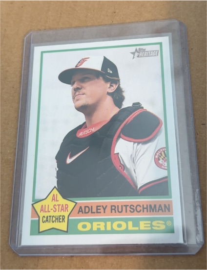 2025 Topps Heritage #294 Adley Rutschman — front