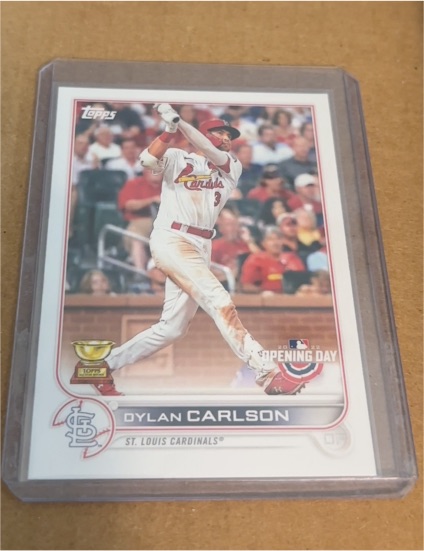 2022 Topps Opening Day #197 Dylan Carlson — front