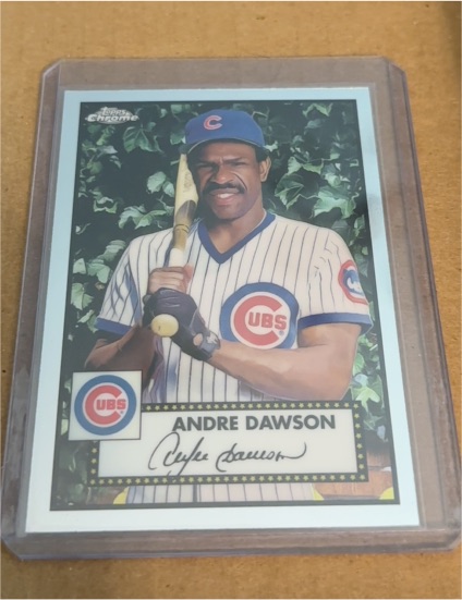 2021 Topps Chrome Platinum Anniversary #525 Andre Dawson — front