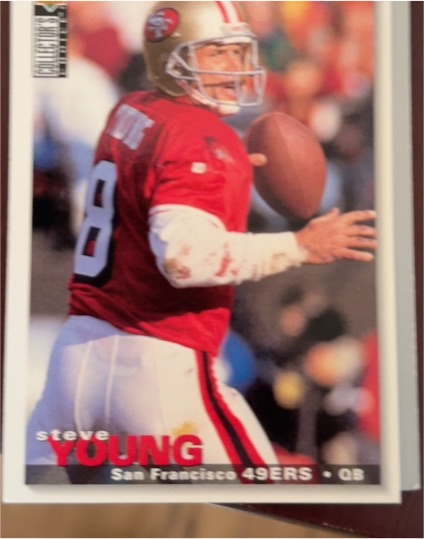 1995 Collector's Choice #162 Steve Young — front