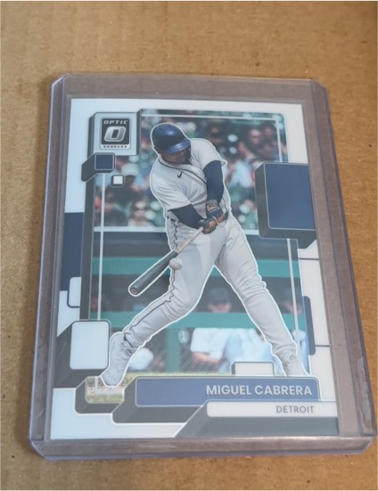 2022 Donruss Optic #212 Miguel Cabrera — front