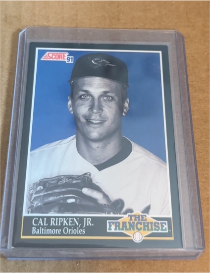 1991 Score #849 Cal Ripken Jr. The Franchise — front