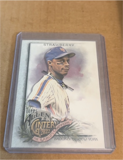 2022 Topps Allen & Ginter #309 Darryl Strawberry — front