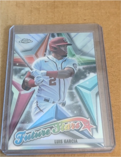 2022 Topps Chrome #FS-8 Luis Garcia Future Stars — front