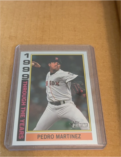 2025 Topps Heritage Through the Years #TTY-14 Pedro Martinez — front