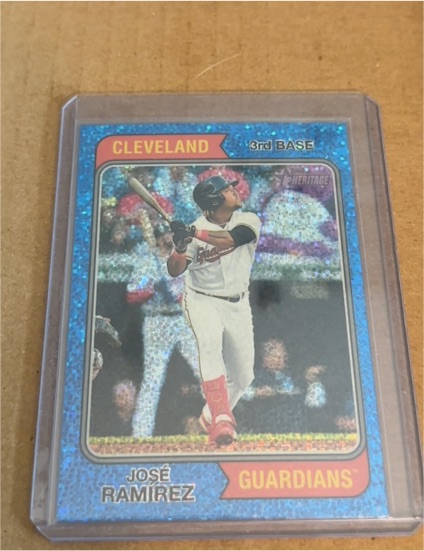 2023 Topps Heritage #11 José Ramírez — front