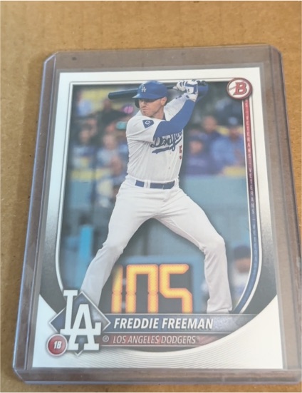 2025 Bowman #5 Freddie Freeman — front