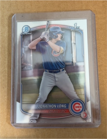 2025 Bowman Chrome Prospects #BCP-58 Jonathon Long — front